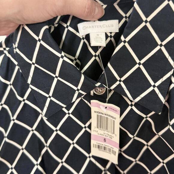 Beautiful NWTs Charter Club Dress Size 6 - Picture 7 of 8